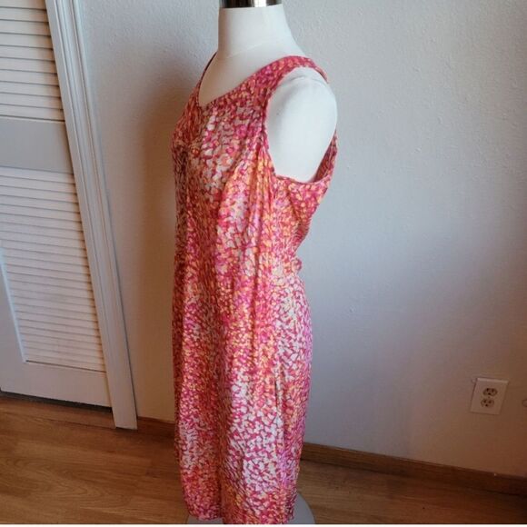 J. Jill Floral Midi Dress - Picture 7 of 8